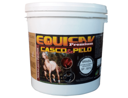 Equicav Casco E Pelo - Suplemento para Pelos Lustrosos