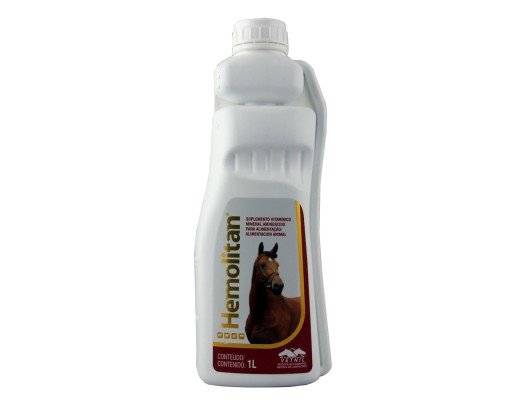 Hemolitan Vetnil Suplemento p/ Equinos & Muares - 1 Litro