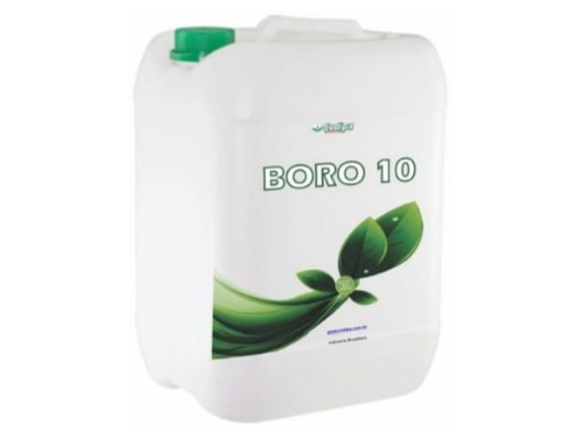 Fertilizante Boro 10, B 10% + aminoácidos, mais florada - 5L