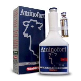 Aminofort 250ml Eurofarma - Promotor De Engorda P/ Bovinos