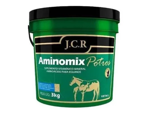 Aminomix Potros Jcr Vetnil - 62 Componentes