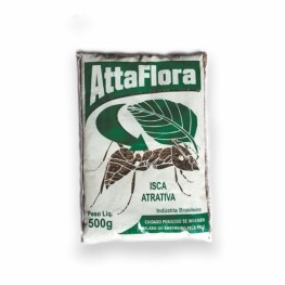 Isca Formicida Atta Flora, 2 Pacotes 500 Gramas