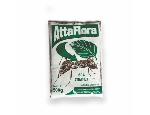 Isca Formicida Atta Flora, 2 Pacotes 500 Gramas