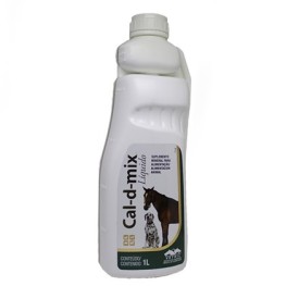 Cal-d-mix Vetnil Liquído, Suplemento Vitamínico e Mineral 1L