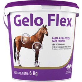 Gelo Flex Pasta A Frio Tópica Para Equinos Cavalos - 6kg