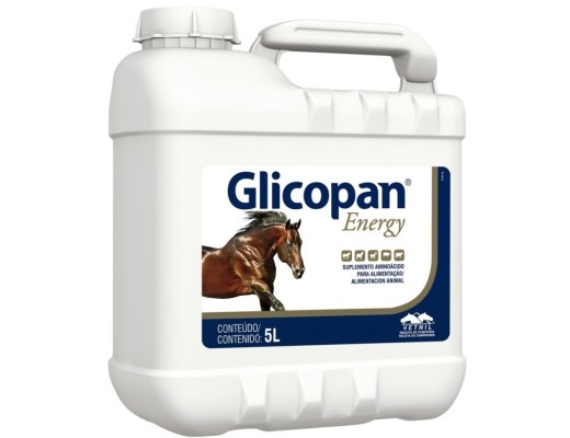 Glicopan Energy Vetnil Suplemento p/ Equinos & Muares - 5 Lt