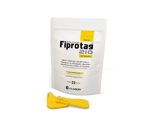 Brinco Fiprotag 210 Fipronil + Diazinon - 20 unidades