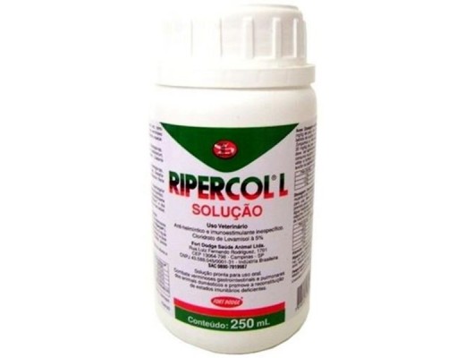 Ripercol L Zoetis - Controle de Verminose - 250ml