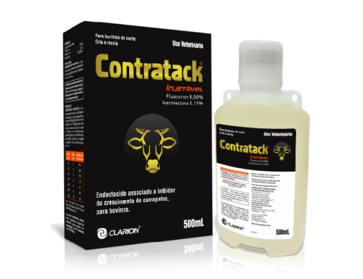 Contratack 11,15% Fluazuron + Ivermectina, Clarion - 500 ml